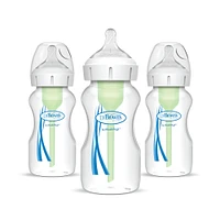 Dr. Brown's Options+ Wide-Neck Bottle 9oz, 3-Pack