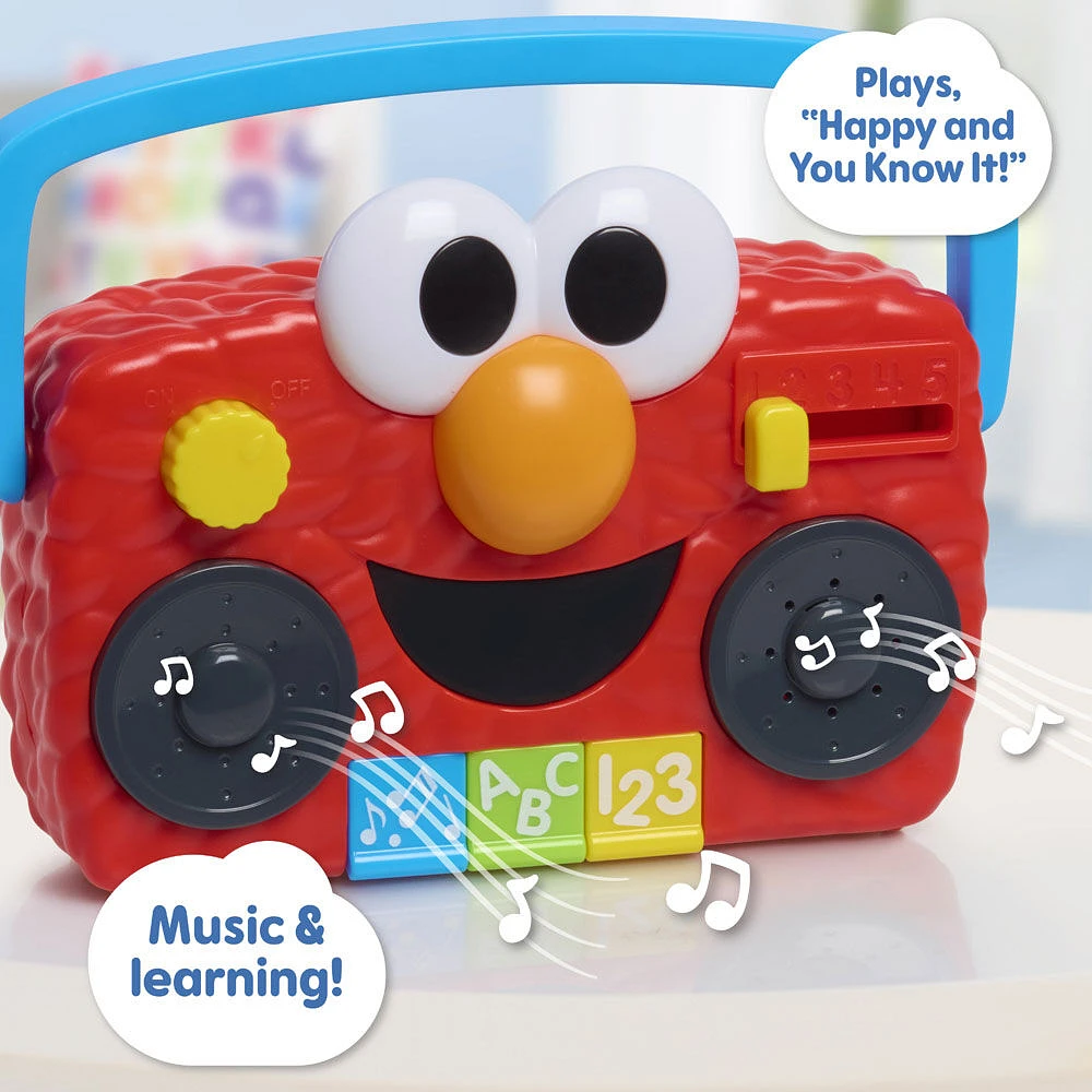 Boombox portable Elmo de Sesame Street - Notre exclusivité
