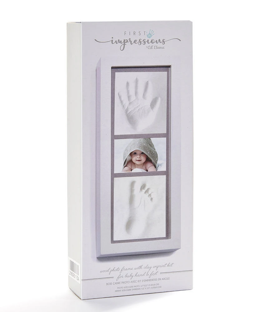 Baby Clay Hand/Foot Imprint Photo Frame