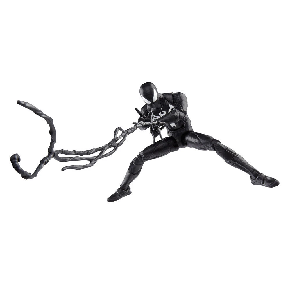 Marvel Legends Series Gamerverse Peter Parker Black Suit Spider-Man Action Figure