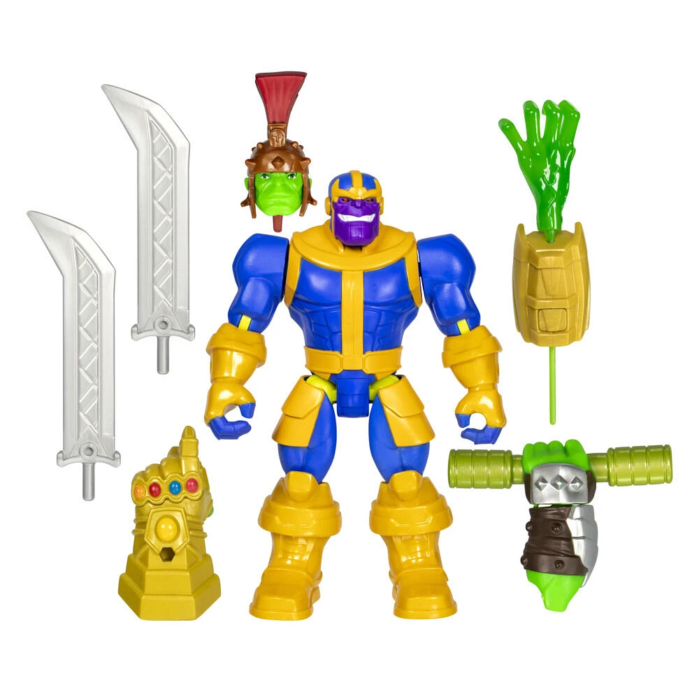 MixMashers Marvel Thanos Custom Avengers Mix-And-Match Deluxe Action Figure & Accessories