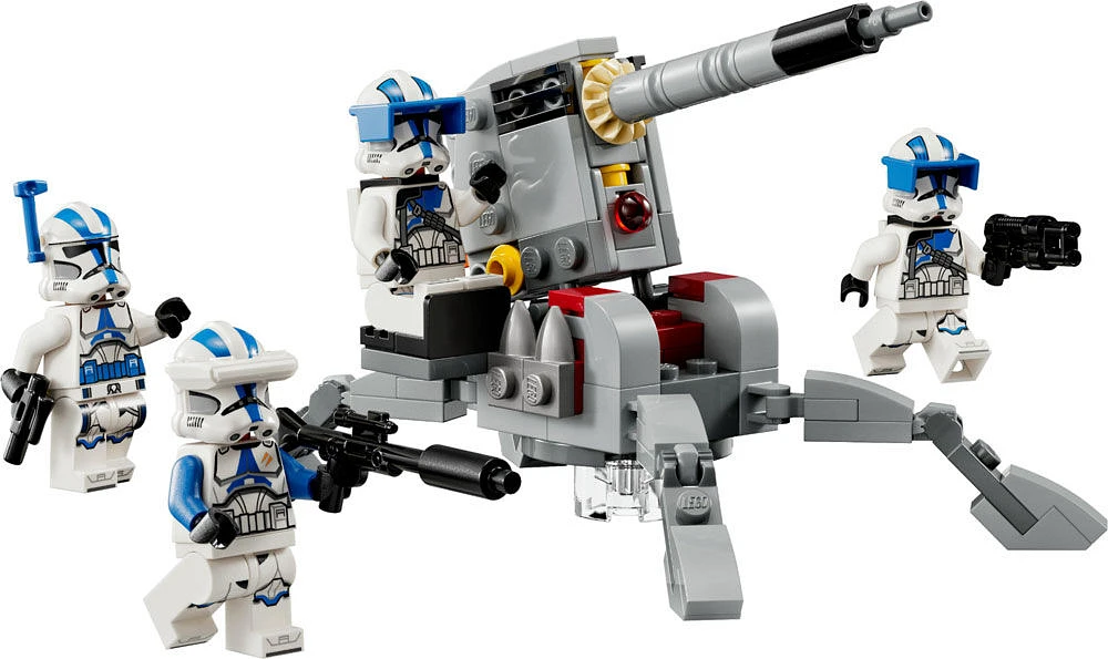 LEGO Star Wars 501st Clone Troopers Battle Pack 75345 Building Toy Set (119 Pcs)