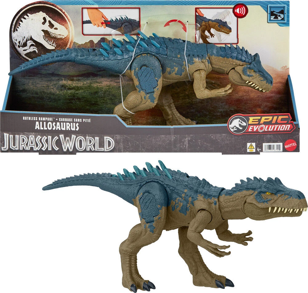 Jurassic World Ruthless Rampage Allosaurus