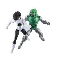 Hasbro Marvel Legends Series Captain Marvel vs. Doctor Doom, Avengers 60th Anniversary Collectible 6 Inch Action Figures