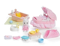 Calico Critters Sophie's Love N Care, Dollhouse Playset with Figure and Accessories