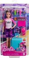 Barbie Skipper Doll & 1 Accessories, Travel Set with Luggage, Sticker Sheet & More