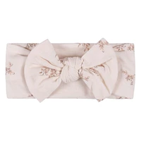 Just Born  - 2 piece Swaddle Blanket+Headband Pink Floral