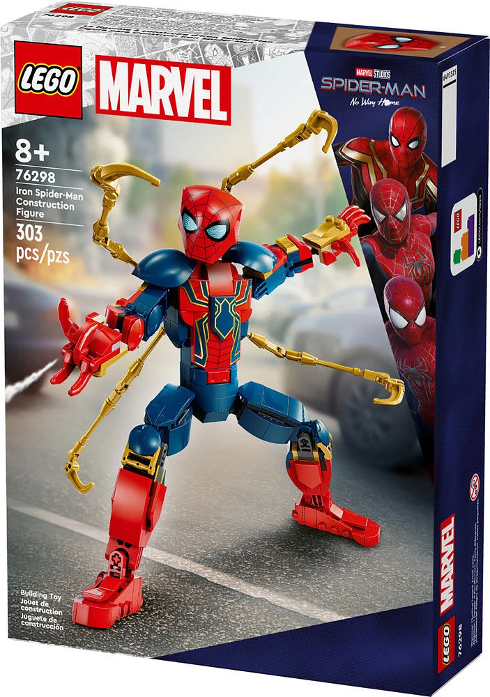 LEGO Marvel Iron Spider-Man Construction Figure Marvel Toy 76298