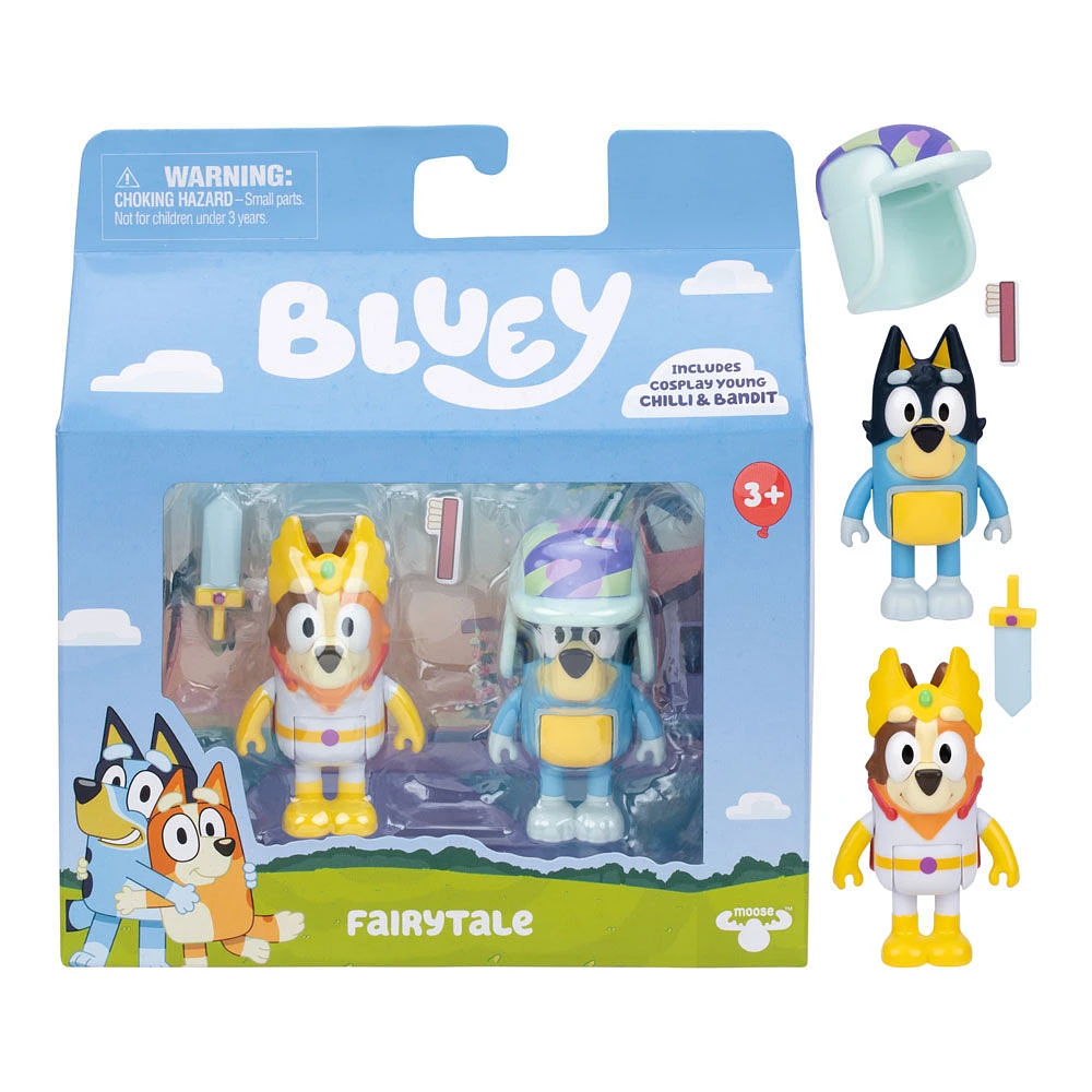 Pack De 2 Figures Bluey