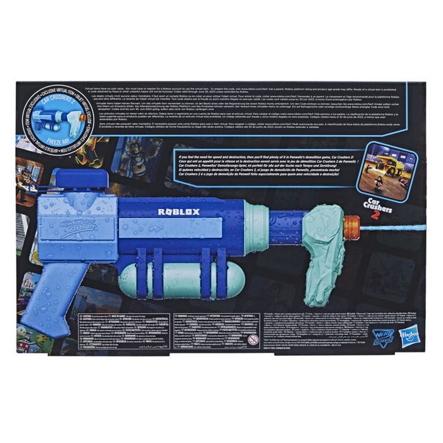 Nerf Super Soaker Roblox SharkBite: SHRK 500 Water Blaster - R