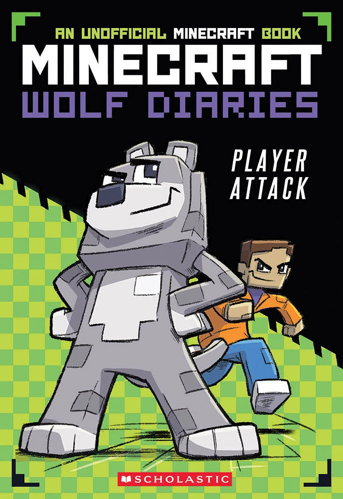 Player Attack (Diary of a Minecraft Wolf #1) - Édition anglaise