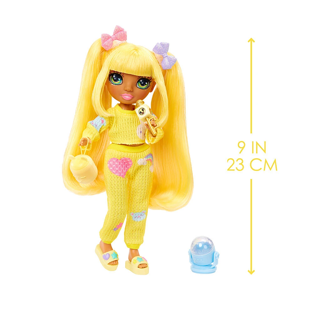 Rainbow High Jr High PJ Party-Sunny (Yellow) 9" Posable Doll