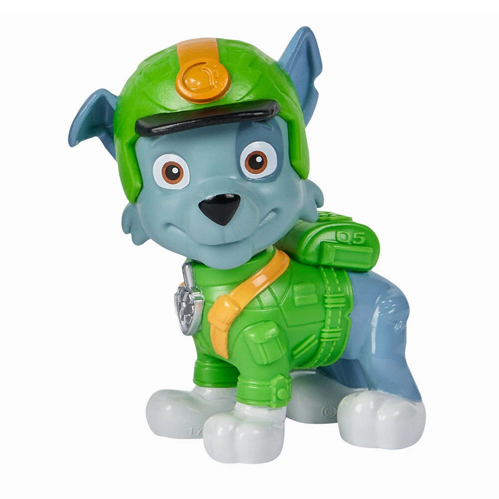 PAW Patrol Jungle Pups, Rocky's Turtle Vehicle, Camion avec figurine à collectionner