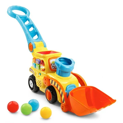 VTech Pop-a-Balls Push & Pop Bulldozer - English Edition