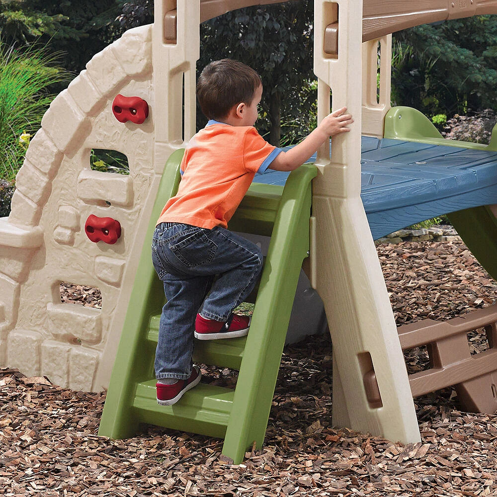 Step2 Alpine Ridge Climber and Slide - Brown