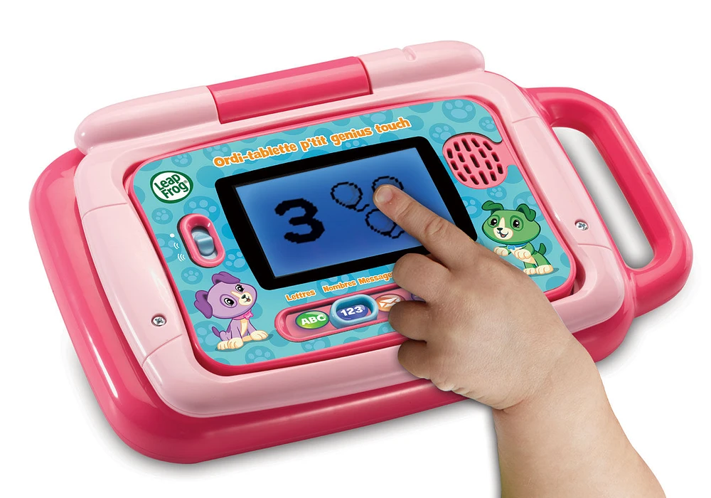 Ordi-tablette P'tit Genius Touch Rose - Édition Française