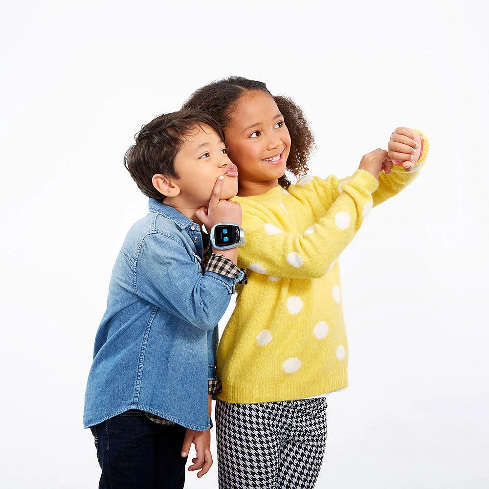 Montre intelligente Tobi Robot avec caméras, vidéos, jeux et activités pour enfants - rose