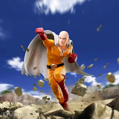 One Punch Man - Figurine "Saitama" X2