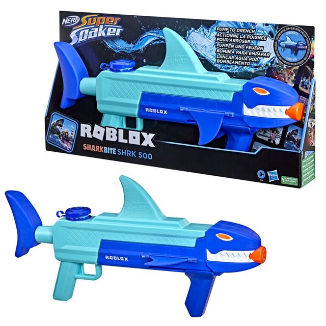 Nerf Roblox Ninja Legends Shadow Sensei Dart Blaster - Smyths Toys 