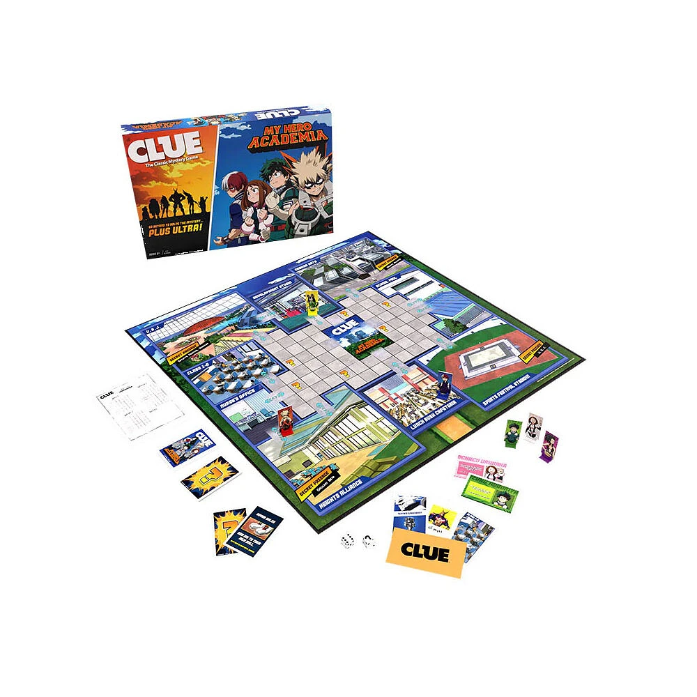 USAopoly CLUE: My Hero Academia - Édition anglaise