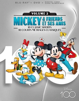 Mickey & Friends 10 Classic Shorts - Volume 2 [Blu-ray+DVD+Digital]