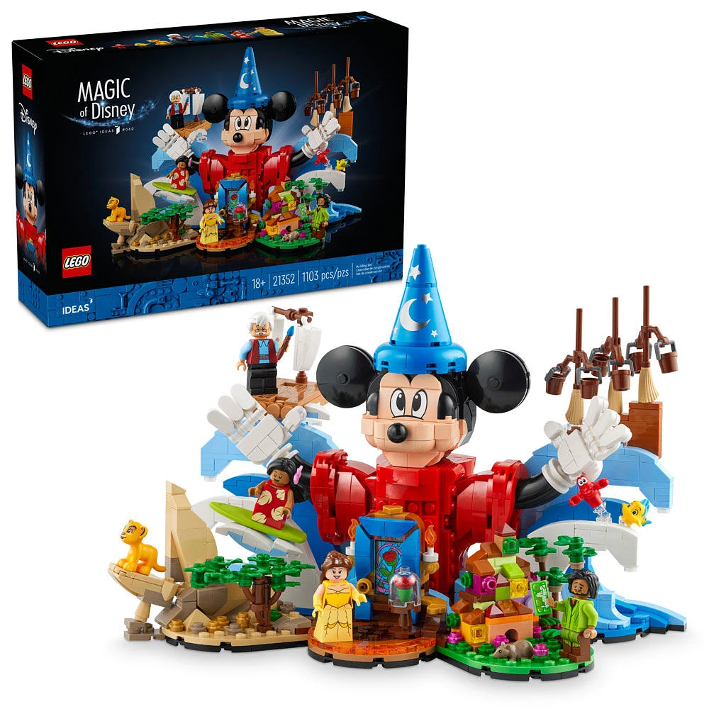 LEGO Ideas Magie Disney, Ensemble, Cadeau pour adultes 21352