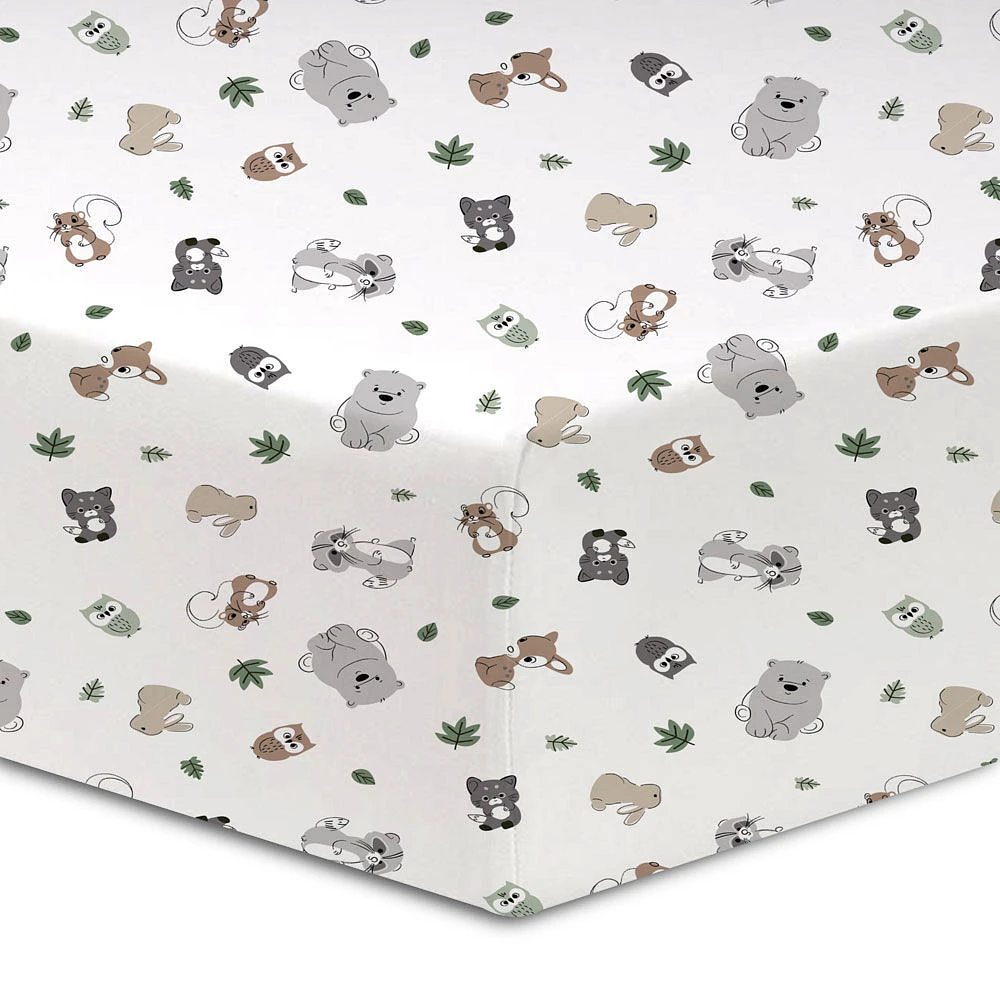 Koala Baby 1 pack Flannel Sheet Woodland Animals