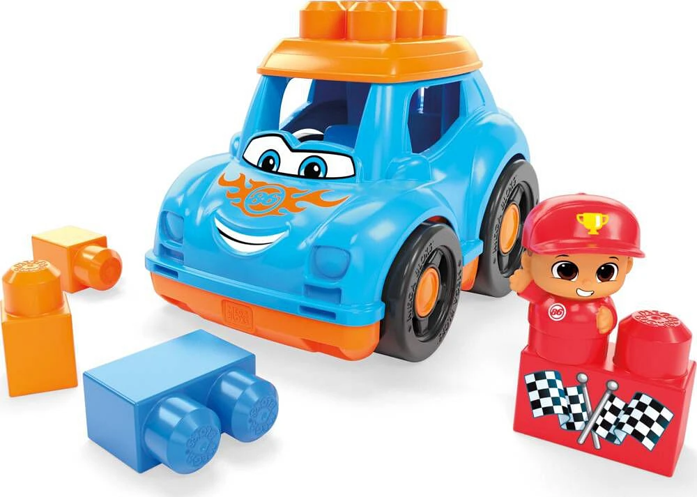 Mega Bloks Ricky Race Car