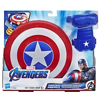 Marvel Avengers Captain America Blast Magnetic Shield and Gauntlet Toy