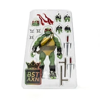 Figurine Raphael BST AXN de 12,7 cm série Héros de la bande dessinée TMNT