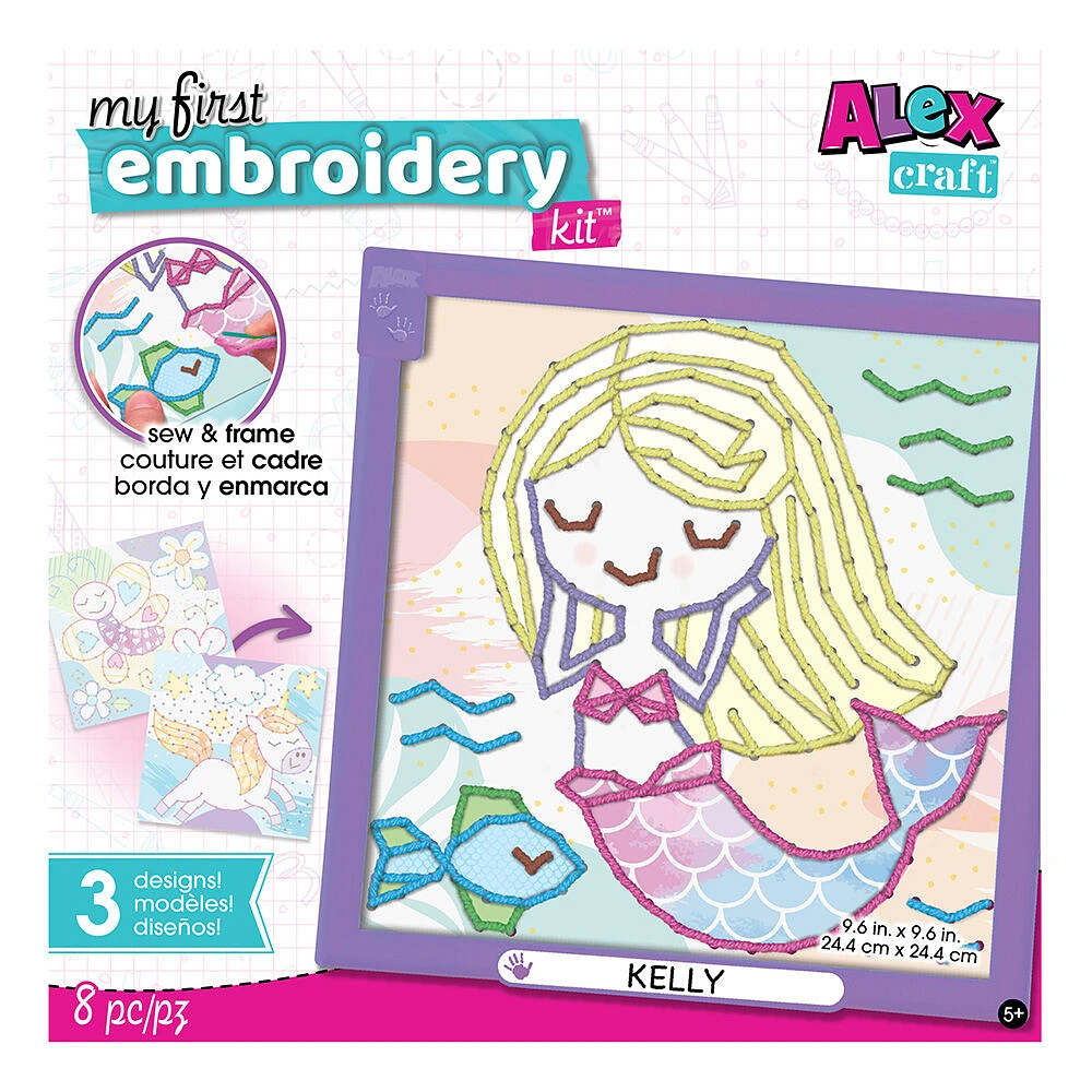 ALEX - Mon premier kit de broderie