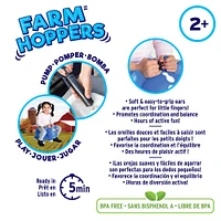 Farm Hopper Cow Blue