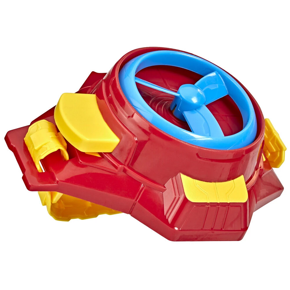 Marvel Iron Man Repulsor Blast Disc Blaster Roleplay Toy Inspired by the Marvel Cinematic Universe, Kids Ages 5 and Up