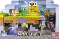 Minecraft Coffret Création de Monde, 7figurines articulées