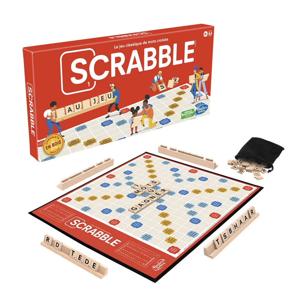 Jeu de plateau Scrabble (version française)