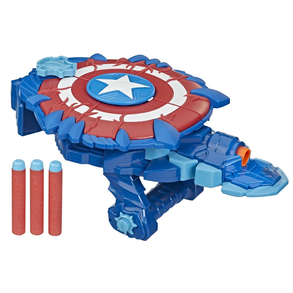 Marvel Monster Hunters Captain America NERF Roleplay Set