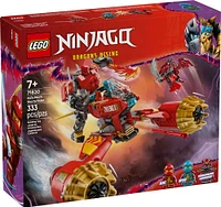 LEGO NINJAGO La moto-robot des tempêtes de Kai, Jouet de ninjas combo, Ensemble de construction avec 3 figurines 71830