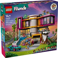 Jouet de maison avec 11 personnages LEGO Friends Le manoir moderne d'Andrea 42639