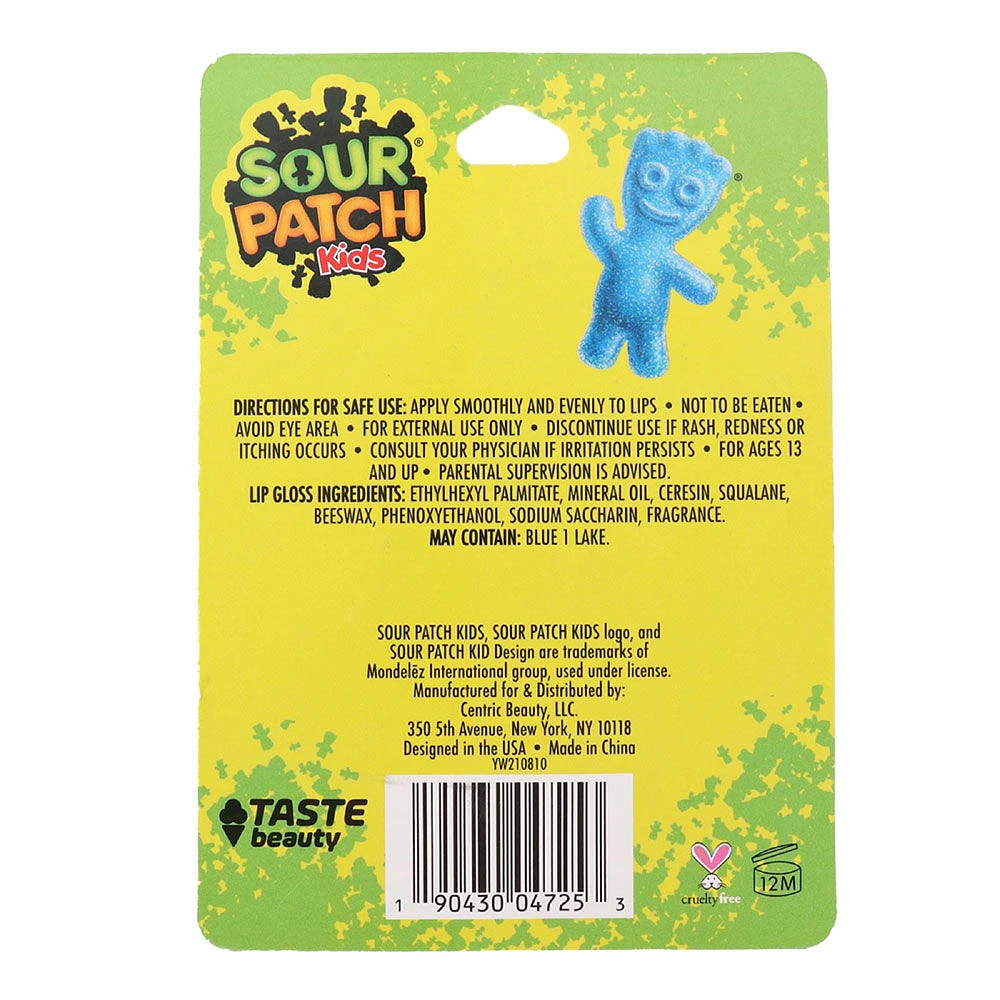 Sour Patch Kid Molded Lip Balm - Blue