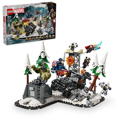 LEGO Marvel The Avengers Assemble: Age of Ultron, Buildable Super Hero Toy with Marvel Minifigures, 76291