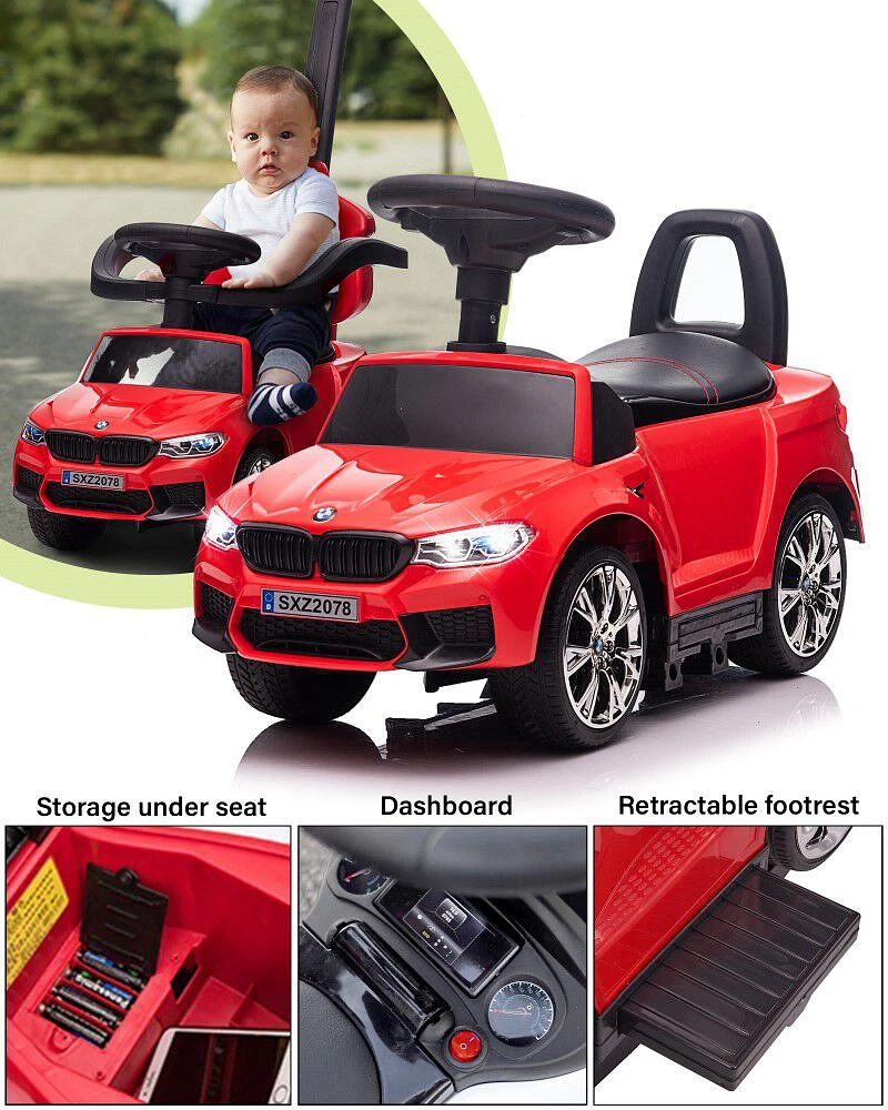 Voltz Toys BMW M5 4-In-1 Push Pedal Car