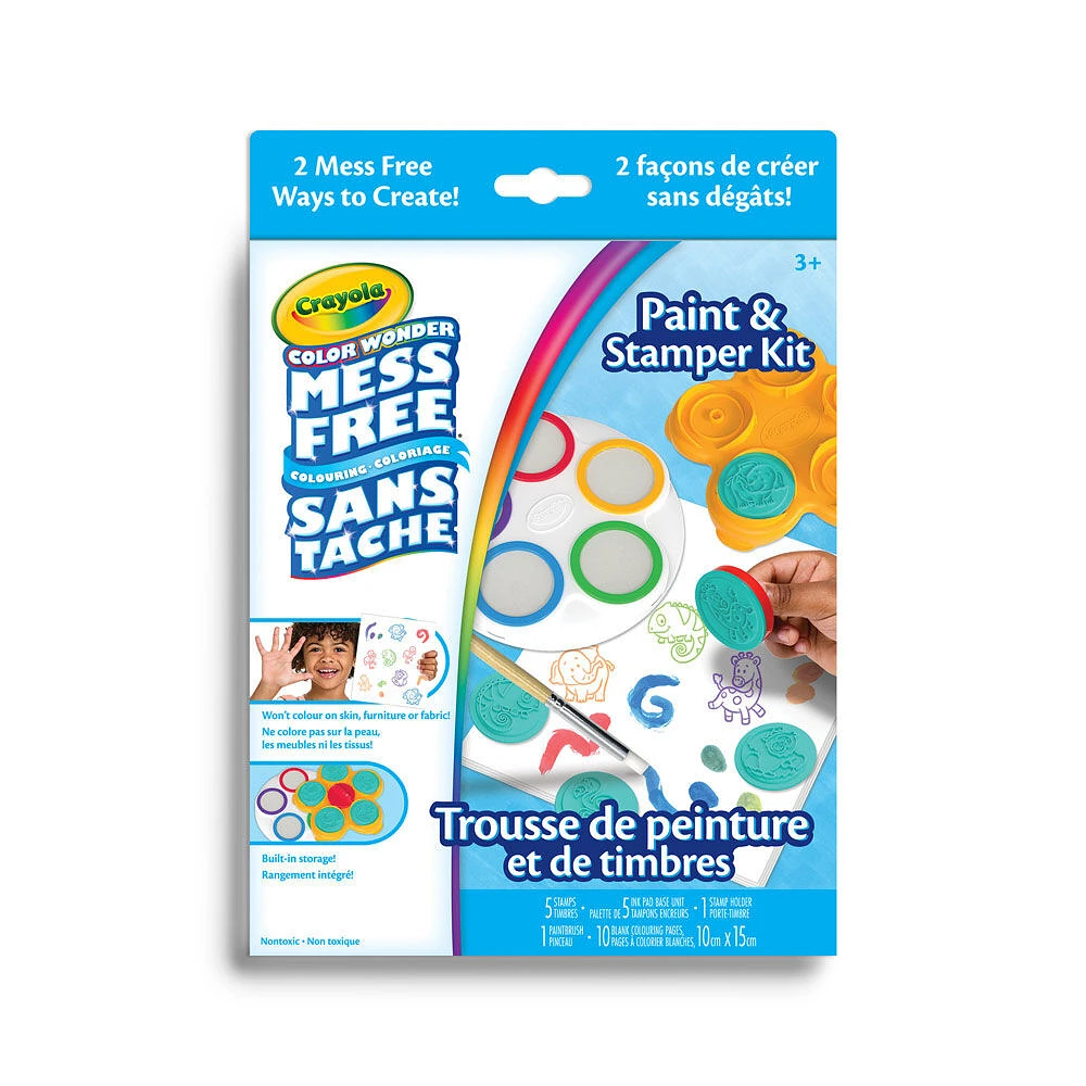 Crayola Color Wonder Mess-Free Paint & Stamper Kit