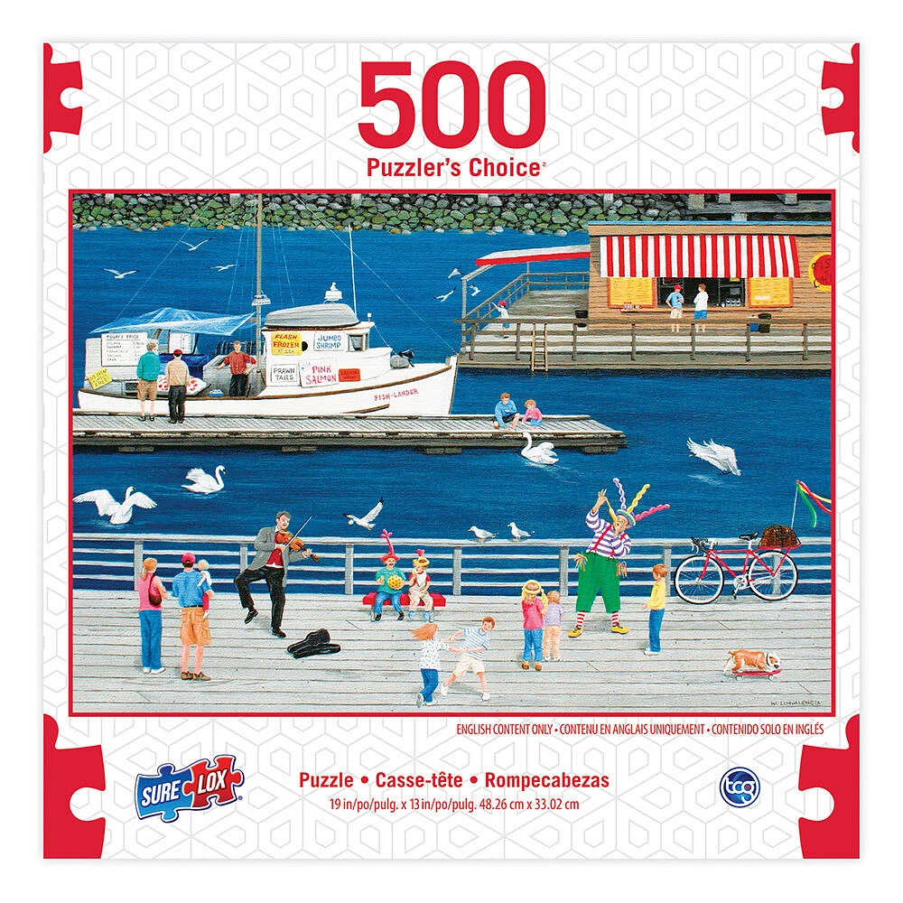 SureLox Puzzles - Puzzlers Choice Collection - Stevenson Landing - 500 pieces - English Edition