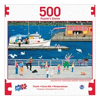 SureLox Puzzles - Puzzlers Choice Collection - Stevenson Landing - 500 pieces - English Edition