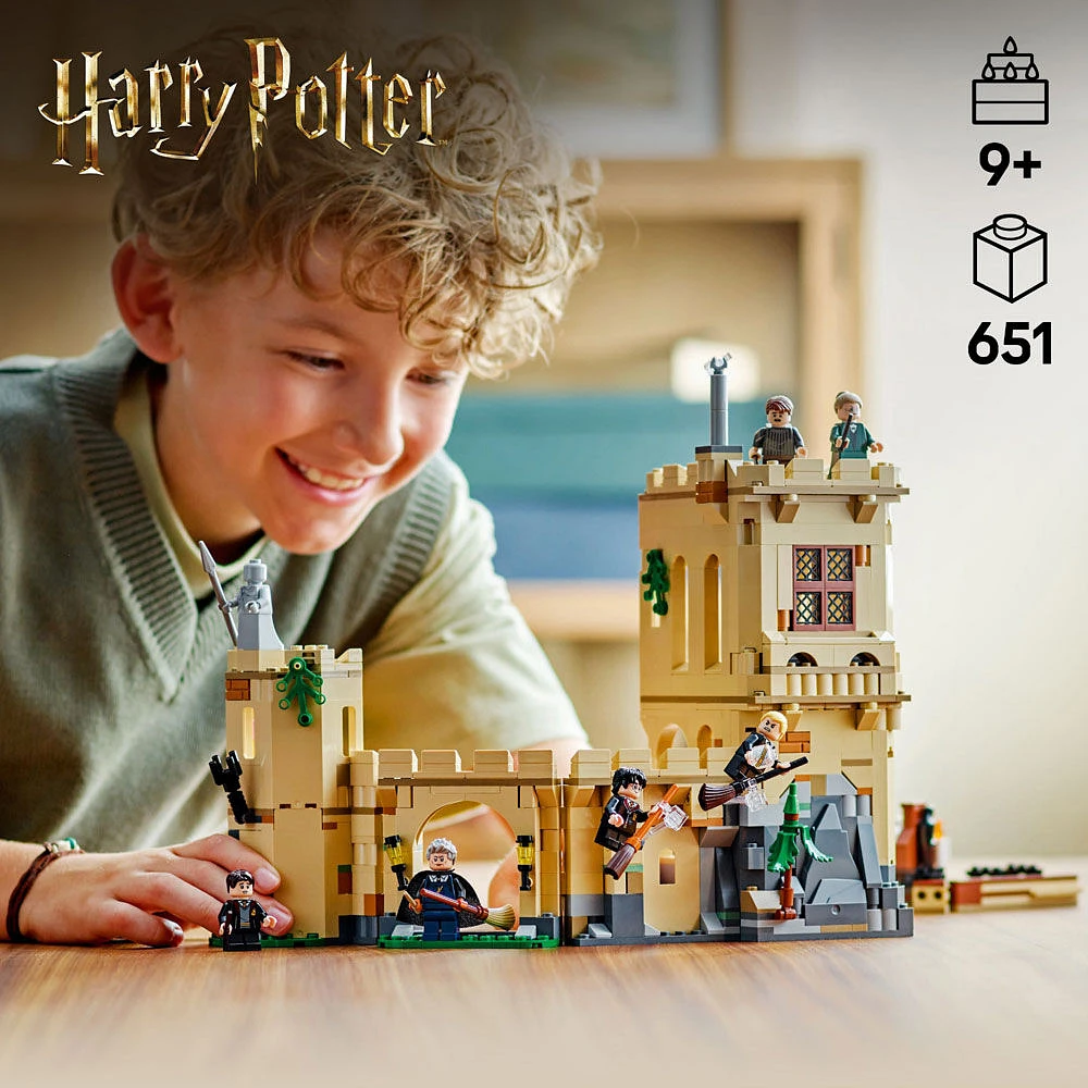 LEGO Harry Potter Hogwarts Castle: Flying Lessons Building Toy - Kids Wizard Toy - 76447