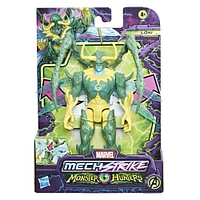 Marvel Avengers Mech Strike Monster Hunters, figurine deluxe Loki de 15 cm avec ailes mobiles