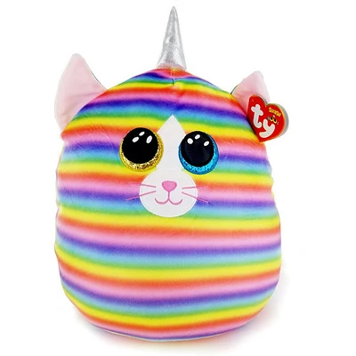 HEATHER - CAT RAINBOW SQUISH 14 INCH