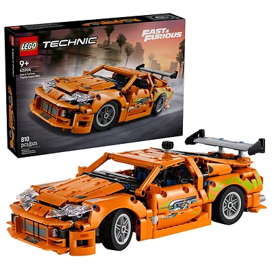 LEGO Technic Fast and Furious Toyota Supra MK4, Jouet, Ensemble de modèle de voiture de sport, Ensemble de véhicule 42204