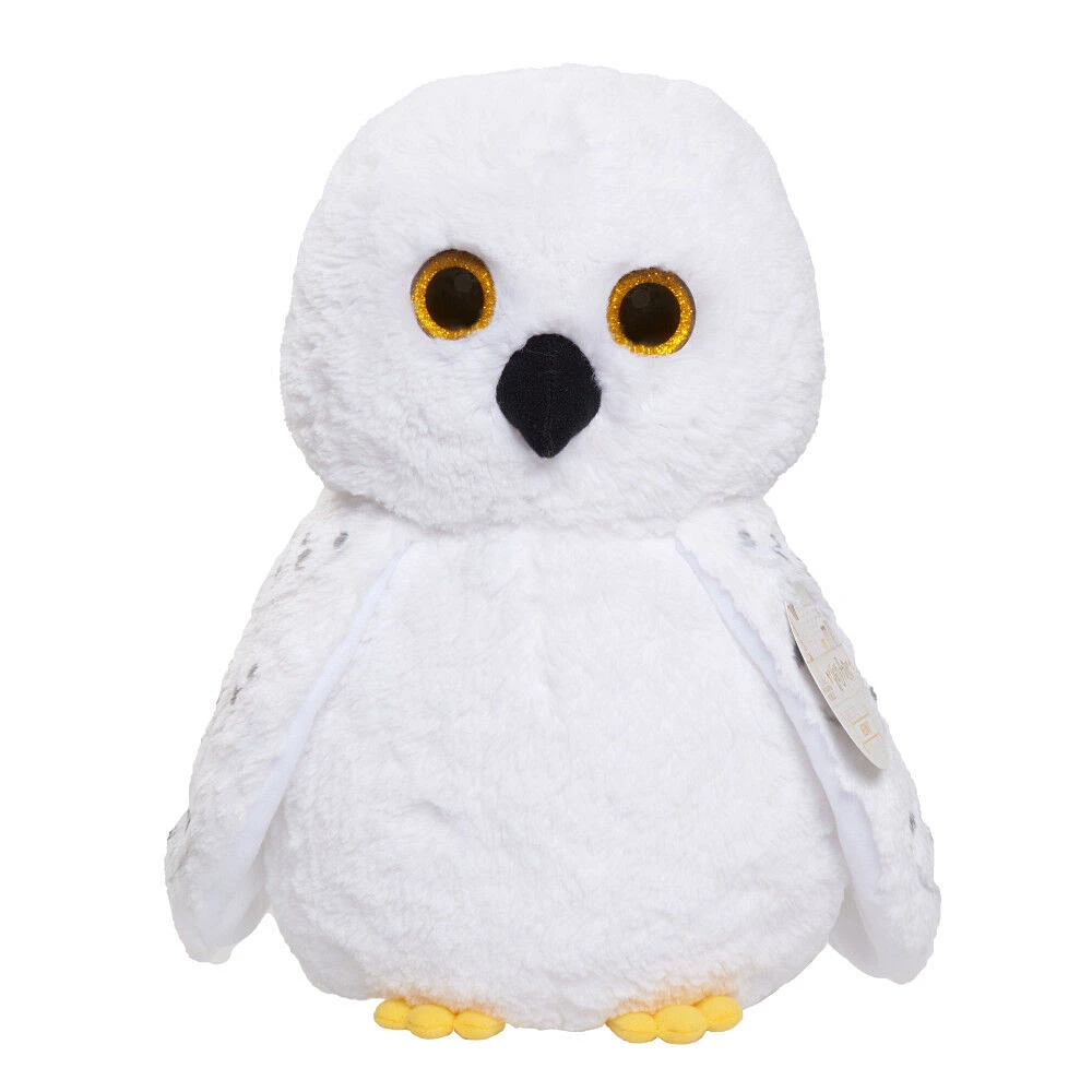 Peluche de 30 cm (12 pouces) de Hedwig de Harry Potter, Grande Peluche de Chouette Blanche - Notre exclusivité