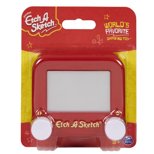 Etch A Sketch, Original Magic Screen, 86% Recycled Plastic,  Sustainably-minded Classic Kids Creativity Toys for Boys & Girls Ages 3+